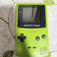 ゲームボーイカラー 本体 ライムグリーン 海外版 ジャンク