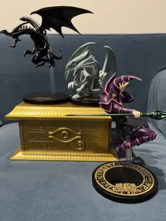 遊戯王 デュエルモンスターズ 黄金櫃　ティッシュケース　フィギュア　まとめ売り