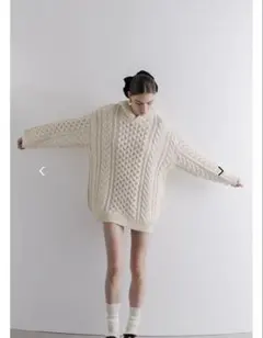 the toe/Potsdamer Knit Hoodie/ニットワンピ 2025年最新】the toe