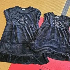 C. Bamby チュニック 120と160花とビーズ刺繍