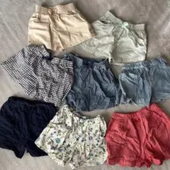 キッズ 女の子 半ズボン ショートパンツ 120 130