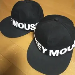 Disney ミッキーマウス キャップ ２個 ブラック ディズニー 帽子