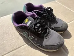 New Balance 515 スニーカー ブラック/パープル