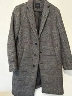 RAGEBLUE メンズ　チェスターコート Mサイズ グレー系