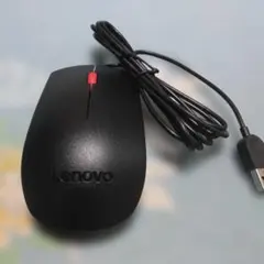 Lenovo USB光学式マウス ブラック
