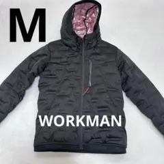 ワークマン フィールドコア エアロストレッチ 中綿ジャケット ブラック 黒　M