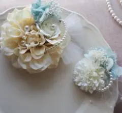 親子コサージュ 入学式　卒業式　入園式　卒園式　フォーマル