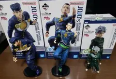 一番くじ ジョジョの奇妙な冒険 第4部 フィギュア 3体
