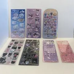 【正規品】シール7点セットラインストンシェイカーブロックシール