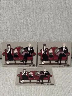 SPY×FAMILY スパイファミリー カード 3枚セット 非売品