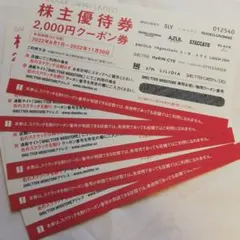 バロックジャパン 株主優待 10000円分のサムネイル