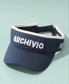 archivio アルチビオ 2025年モデル　ゴルフ サンバイザー ネイビーのサムネイル