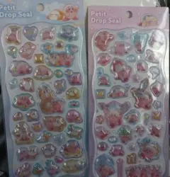 2枚セット　プチドロップシール　カービィ　正規品