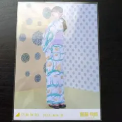 乃木坂46 齋藤飛鳥 浴衣 2022 July-II 生写真 ヒキ