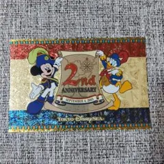 東京ディズニーシー 2nd ANNIVERSARY ポストカード