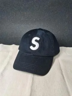 SUPREME ネイビーベースボールキャップ - メルカリ