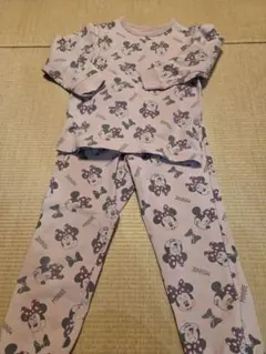 ミニーマウス パジャマセット 110