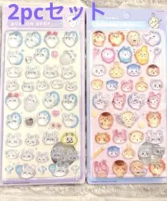 2pcセット　ちいかわ　モモンガ　立体シール