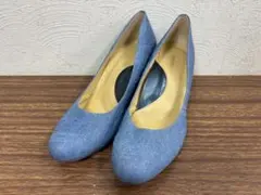 velikoko ヴェリココ デニム パンプス ラウンドトゥ 24.5㎝