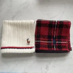 ラルフローレン タオルハンカチ 2枚セット