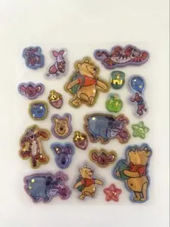 【正規品】くまのプーさん ボンボンドロップシール(リフィル) おすそわけシール