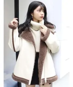 MURUA ルーズフェイクムートン