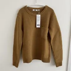 Uniqlo U ラムポケットクルーネックセーター　M