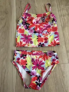GYMBOREE女の子　花柄セパレート水着　5T 110cm