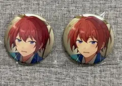あんスタ　朱桜 司　缶バッジ　2点セット