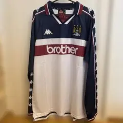 97-98マンチェスター・シティ アウェイユニホーム 長袖 XL 新品