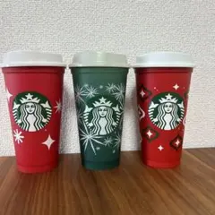 STARBUCKS スターバックス　スタバ　ホリデー　リユーザブルカップ