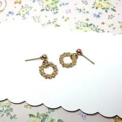 No.279☆バブルリング ピアス イヤリング マスクチャーム