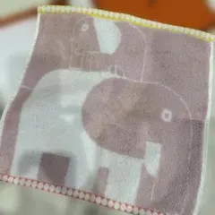 HERMES エルメス シルク混 タオルハンカチ ピンク&茶 2枚 新品 - メルカリ