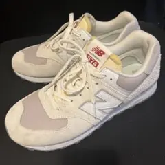 【最終価格】New Balance 574 ホワイト/グレー 29cm