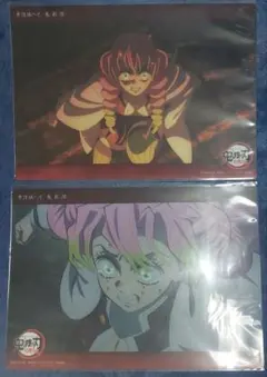 鬼滅の刃 ビッグクリアカード 蜜璃3点