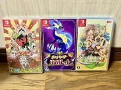 【ポケモン】バイオレット/プラチナ/ダイヤモンド/ムーン/ルンファク3/大神 Nintendo Switchソフト 3本セット ポケモンV ルンファク3 大神 - メルカリ