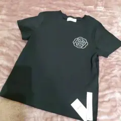 SNIDEL ORGANICS Tシャツ ブラックのサムネイル