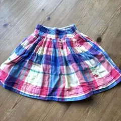 Abercrombie&Fitch アバクロ　チェック ミニスカート　XS