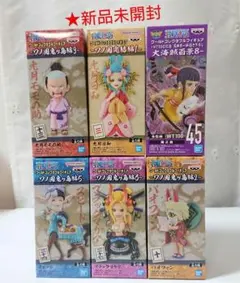 ワンピース ワールドコレクタブルフィギュア 6体セット
