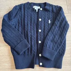 Ralph Lauren ネイビー カーディガン 24M