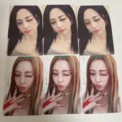 LESSERAFIM「CRAZY」balaclava トレカ　ユンジン　セット