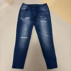 ダメージ加工ストレッチデニム