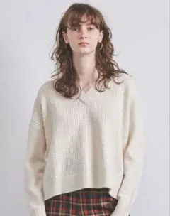 UNITED ARROWS ユナイテッドアローズ　ケーブル編みニット