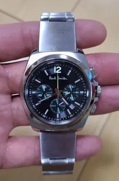 PaulSmith ポールスミス ファイナルアイズ クロノグラフ 稼働品】ポールスミス ファイナルアイズ クロノグラフ 電波 ソーラー