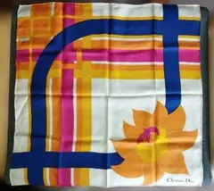 Christian Dior シルクスカーフ 【シミあり】のサムネイル