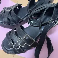 zucca ヒール　サンダル　ベルト