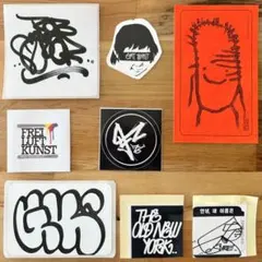 ③ グラフィティー ステッカー 8枚セット graffiti グラフィティ
