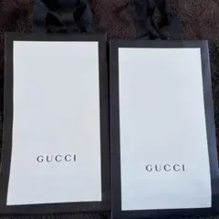 GUCCI紙袋2枚セット