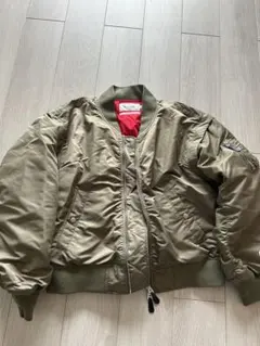 nico and…MA-1ジャケット オリーブ
