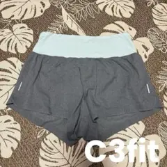 C3fit（シースリーフィット）ランニング ヘザーライトショートパンツ　Sのサムネイル